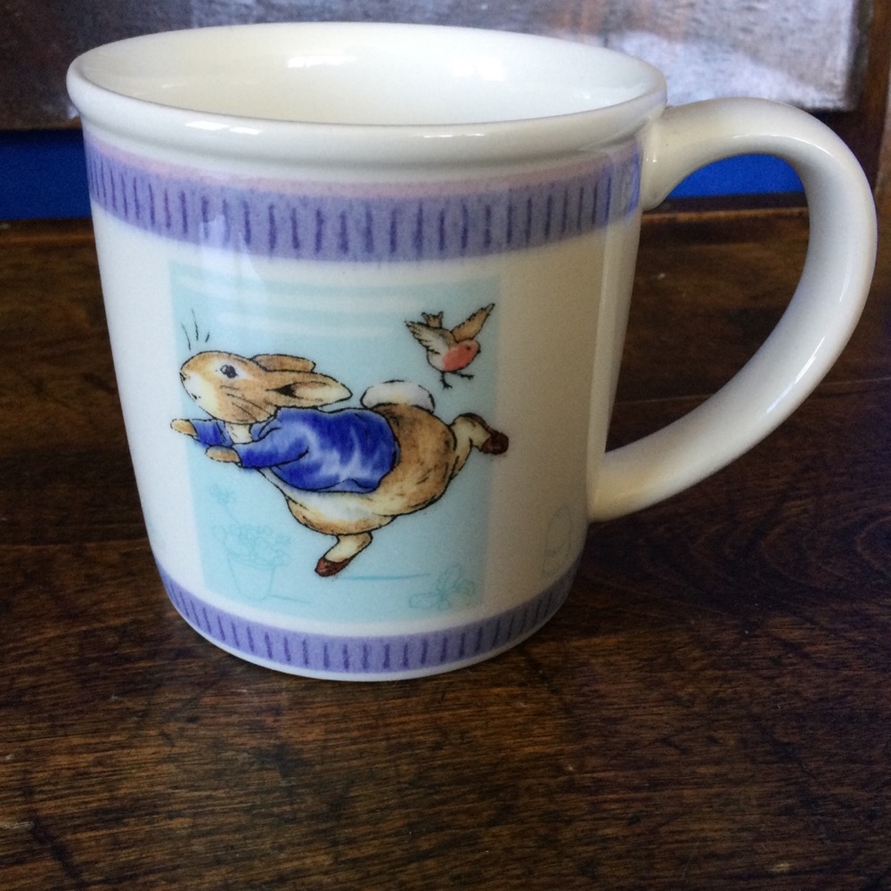 Peter Rabbit Wedgwood Ceramic Mug 2001 Vintage